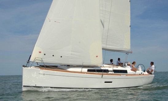 Hit The Water In A 34' Dufour Grand'large 335 Cruising Monohull Charter For 6 Persons In Hisarönü, Turkey
