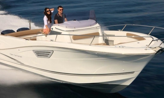 Rent The Jeanneau Cap Camarat 8.5 Power Boat In Cogolin, France
