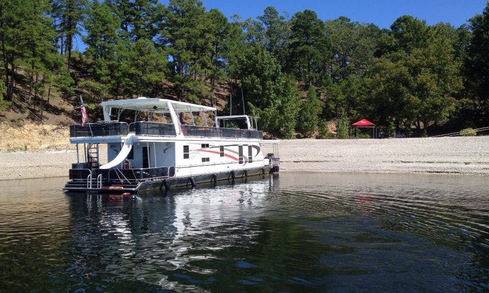 Houseboat Shirley Ann Rental On Lake Ouachita GetMyBoat   Processed 