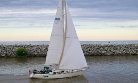 41ft Sailing Crusing Monohull Charter On ''white Lake'' Michigan, Usa.