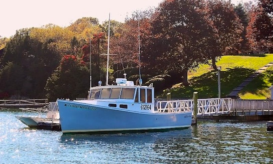 Fishing Charter On 37' Cuddy Cabin In Gloucester, Massachusetts