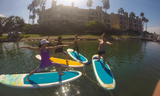Paddle Board Classes & Yoga In Huntington Beach & Redondo Beach
