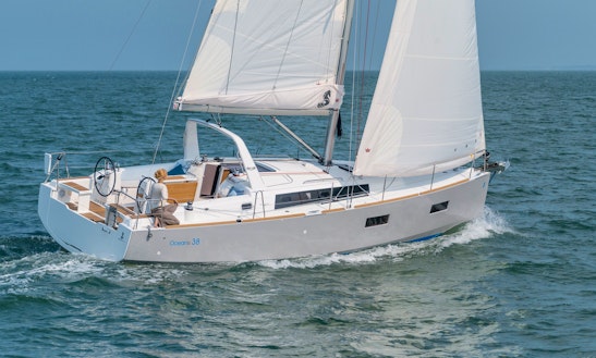 Hire This Stunning Oceanis 38 Sailing Yacht For 6 Person In Athens, Greece