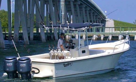 Fishing Charter On 28' Center Console In Fort Myers Beach, Florida