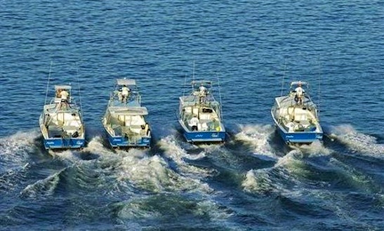Let's Go Fishing In Coco Beach, Florida On A Cuddy Cabin Boat!