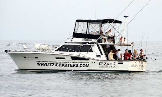 50ft Trojan Salom Sportfisherman Boat Charter In Kelowna, British Columbia