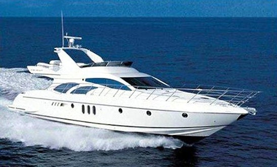 Rental Motor Yacht Azimut 68 Fly / 8 Guets/ 4 Cabons - Athens, Greece