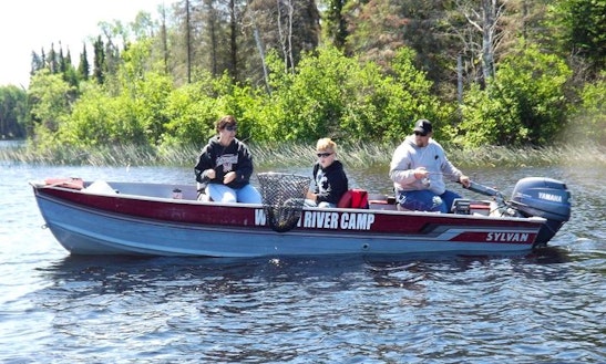 Ultra Deluxe Sylvan 30 Hp Fishing Boat For 3 Awesome Person In Ontario, Canada