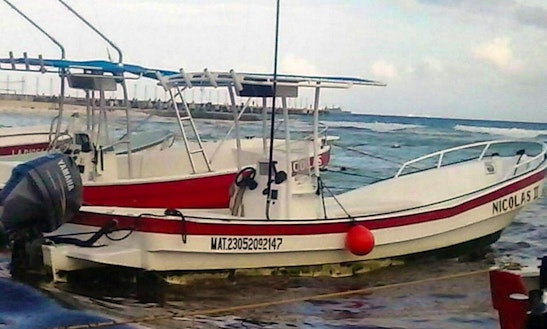 ''nicolas Ii'' Center Console Charter In Playa Del Carmen, Mexico