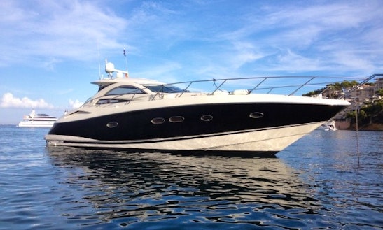 Sunseeker Portofino 53 Motor Yacht Charter In Portals Nous, Spain