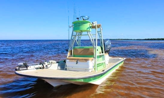 Fishing Charter On 18' Shallow Sport Center Console In Cape Coral, Florida