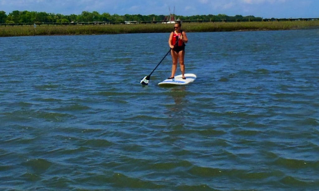 Sup Al In Folly Beach