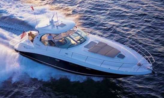 Enjoy Pristine 44' Sport Yacht Captained Charter In Fort Lauderdale