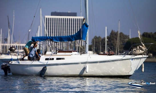 Sail out of Long Beach harbor on a 26' Colgate! | GetMyBoat