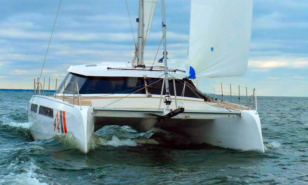 42ft sailing catamaran