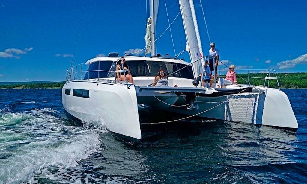 sailing boat victoria 42ft alpha sailing catamaran boat charter in victoria sailing boat victoria 42ft alpha sailing catamaran boat charter in victoria