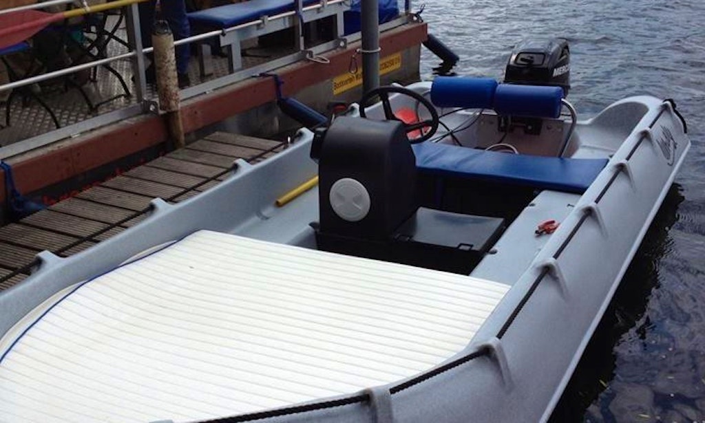 What Is The Largest Boat That Can Be Towed On A Trailer ... 14' RIB Whaly 435 Rental in Woltersdorf, Germany | GetMyBoat