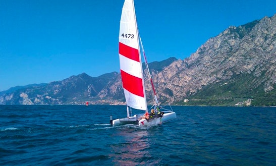 K1 Topcat Catamaran Rental & Sailing Lessons In Limone Sul Garda
