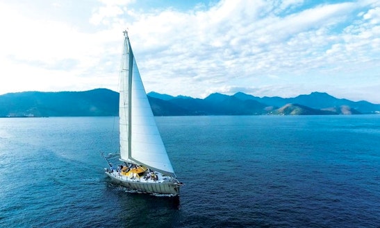 Charter For A Day Ride Or Overnight Cruise In Angra Dos Reis, Paraty Or Ilhabela