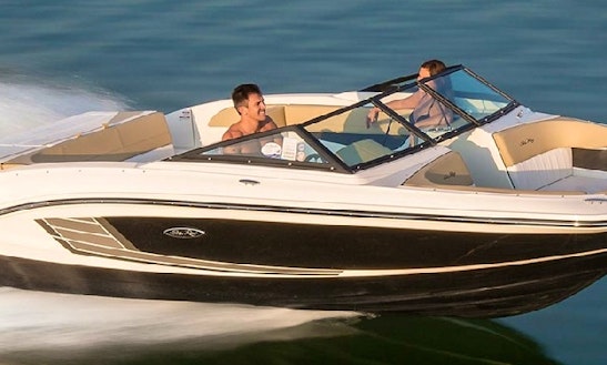 Enjoy In Barbat Na Rabu On Sea Ray 21 Spx Bowrider