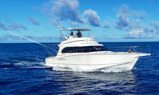 Enjoy Fishing In Pointe L'herbe, Rodrigues On 50' Sports Fisherman