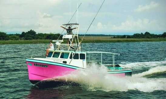 Bay Paddler B | Kill Devil Hills Rentals | Outer Banks Rentals Outer Banks Fishing Charter With Captain Williams On 25ft ...