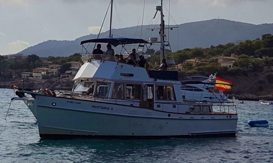 Charter The 42ft Nostromo I Grand Banks Yacht In Palma De