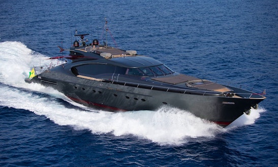 Charter The 120ft Palmer Johnson Power Mega Yacht In Ibiza, Spain