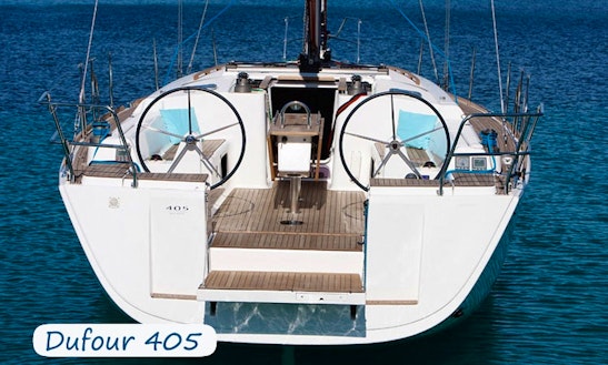 Charter 40' Dufour Cruising Monohull In Sardegna, Italy
