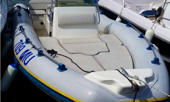 Rent 18' Marlin Rigid Inflatable Boat In Murter, Šibenik
