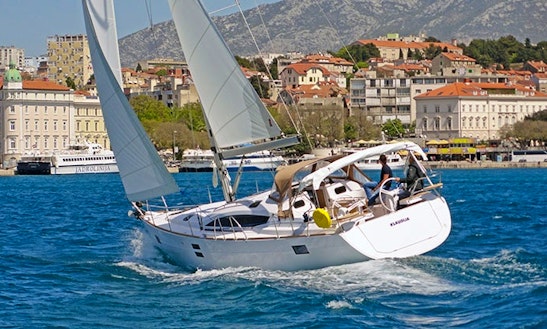 Charter 45' Klaudija Elan Impression Cruising Monohull In Split, Croatia