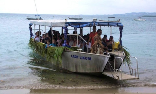 Enjoy Sunset Cruise In Lomowai, Fiji On Lady Likuri Passenger Boat