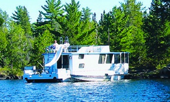Rent The 44' Princess Houseboat In International Falls, Minnesota
