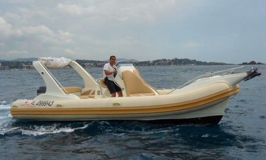 Rent 23' Pacific Craft Rigid Inflatable Boat In Draguignan, France