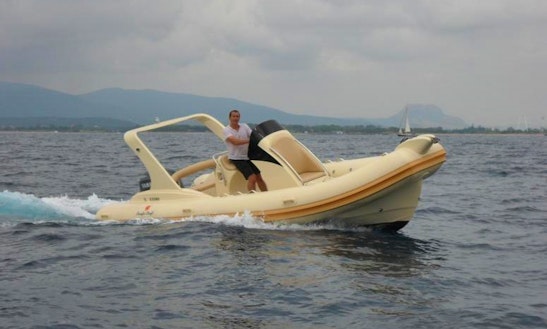 Rent 22' Pacific Craft Rigid Inflatable Boat In Draguignan, France