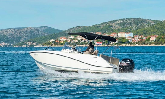 Rent Quicksilver Activ 675 Open Powerboat In Trogir, Croatia