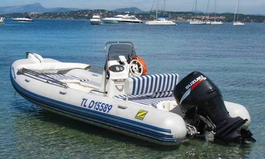 Rent 17' Zodiac Medline Iic Rigid Inflatable Boat In Orebić, Croatia