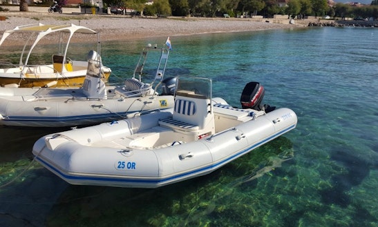 Rent A 16' Zodiac Medline Rib In Orebić, Croatia For Your Next Adventure