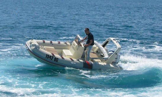 Rent 16' Barracuda 470 Rigid Inflatable Boat In Rab, Croatia