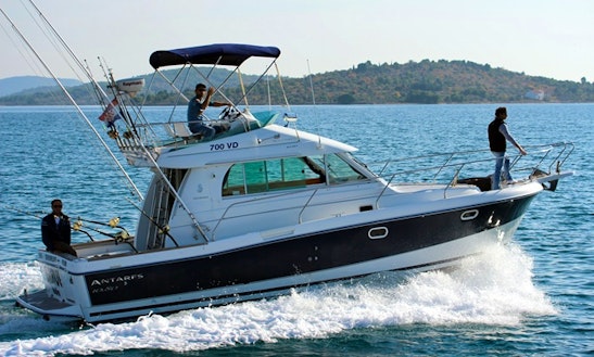 Enjoy Fishing In Vodice, Croatia On 35' Antares Sport Fisherman