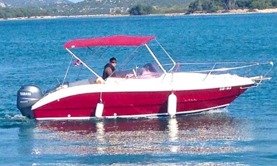 Rent 21' Gliser Eol 650 Center Console In Murter, Croatia