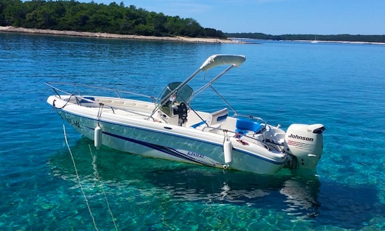 Rent 18' Ranieri Saverato Center Console In Mali Lošinj, Croatia