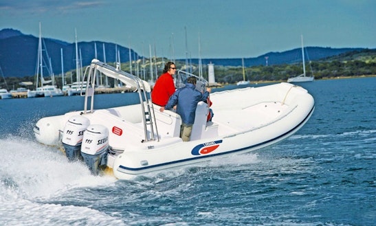 Rent A Semi Rigid 740 Rigid Inflatable Boat In Palavas-les-flots, France
