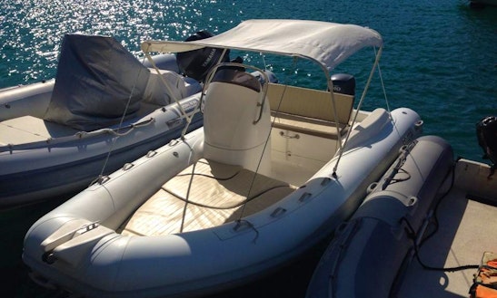Rent 16' Callegari Rigid Inflatable Boat In Porto Santo Stefano, Italy