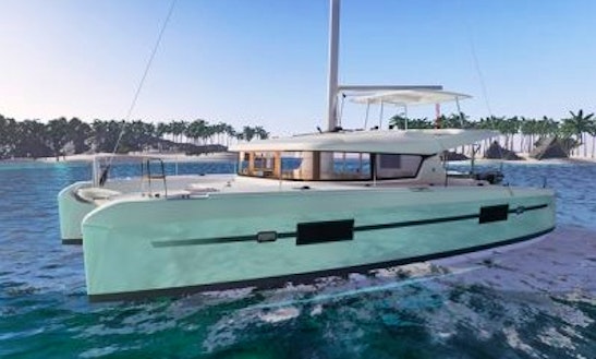 Charter 42' Lagoon Cruising Catamaran In Sardinia, Italy