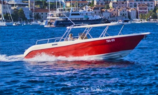 Rent An Absolutely Fast 10 Person Center Console In Hvar, Croatia