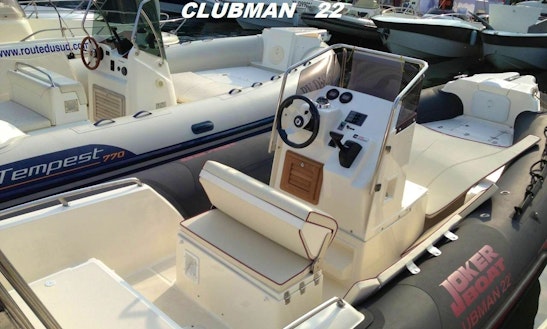 Rent 22' Clubman Rigid Inflatable Boat In Hyères, France