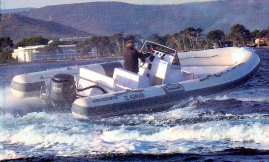 Rent 25' Clubman New Rigid Inflatable Boat In Hyères, France