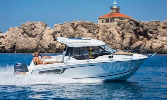 Rent 24' Jeanneau Merry Fisher 795 Cuddy Cabin In Stobreč, Croatia