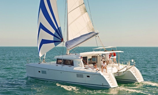 Charter 43' Blue Lagoon Cruising Catamaran In Pattaya Na Chom Thian, Thailand